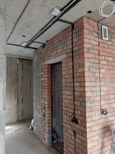 Электромонтажные работы. Квартира на ул. Мстиславца.