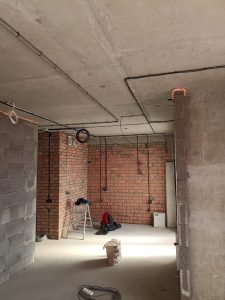 Электромонтажные работы. Квартира на ул. Мстиславца.