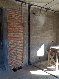 Электромонтажные работы в загородном доме. Колодищи, полигон.