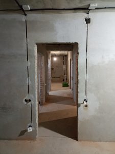 Электромонтажные работы в квартире.